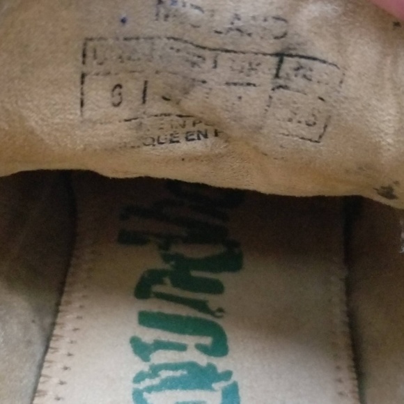 GROUNDHOG Combat Boots Brown Distressed Leather - Picture 12 of 12